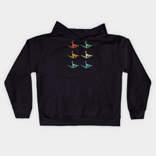 Guitar Capo Retro Theme Kids Hoodie